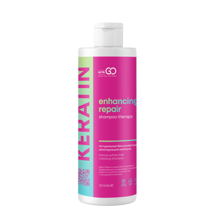 Dctr.Go. Healing Systems Хелатирующий шампунь Enhancing Repair Shampoo, 250 ml в Курске